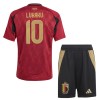 Officiële Voetbalshirt + Korte Broek België Lukaku 10 Thuis EK 2024 - Kids